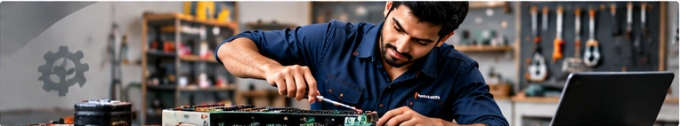 Repair & Service Pack operations workspace