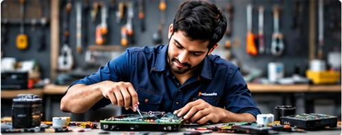 Repair & Service Pack operations workspace